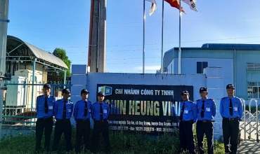 Triển khai dịch vụ bảo vệ tại Công ty Shin Heung Vina CN Quảng Nam