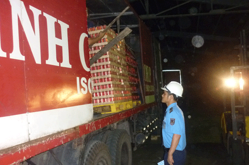 Dịch vụ bảo vệ đảm bảo công tác xuất nhập hàng an toàn tại nhà máy Cocacola Đà Nẵng